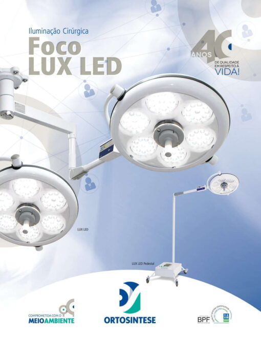 Foco LUX LED Iluminação Cirúrgica